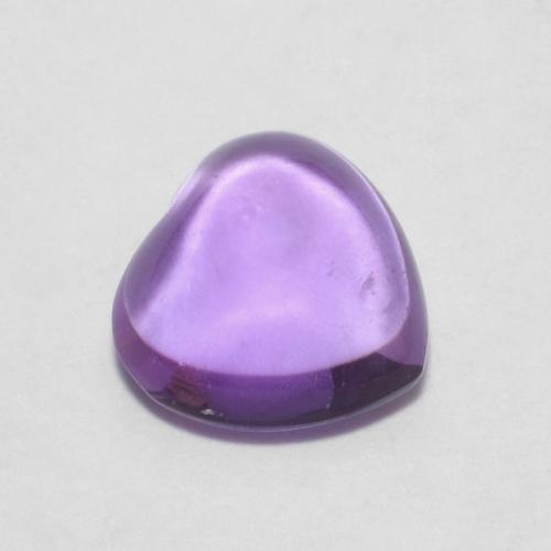 Améthyste Violet foncé naturelle Cœur, 0.72 ct, Transparent