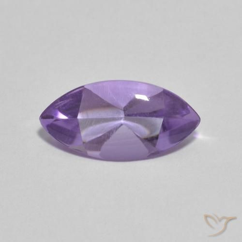 1.57ct Naturel Violet moyen Améthyste, Marquise, Transparent