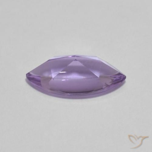 Améthyste Violet moyen naturelle Marquise, 1.57 ct, Transparent