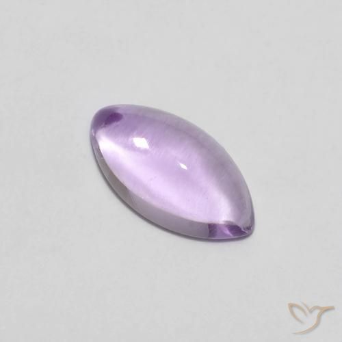 Améthyste Violet Iris naturelle Marquise, 1.06 ct, Transparent