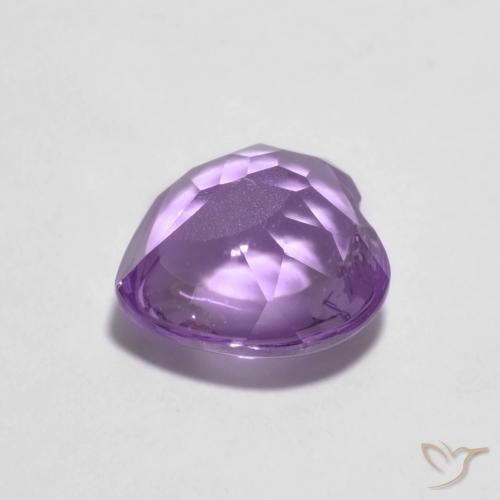 Améthyste Violet Iris naturelle Cœur, 2.02 ct, Transparent