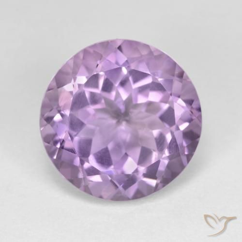7.22ct Naturel Violet moyen Améthyste, Tour, VVS-VS