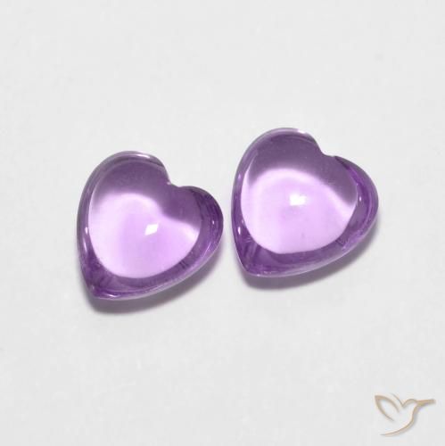 Shop natural 1.74ct Violet Rosâtre Améthyste gems, Cœur, from Brésil at GemSelect. In stock, global shipping!