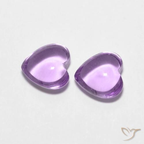Shop natural 1.74ct Violet Rosâtre Améthyste gems, Cœur, from Brésil at GemSelect. In stock, global shipping!