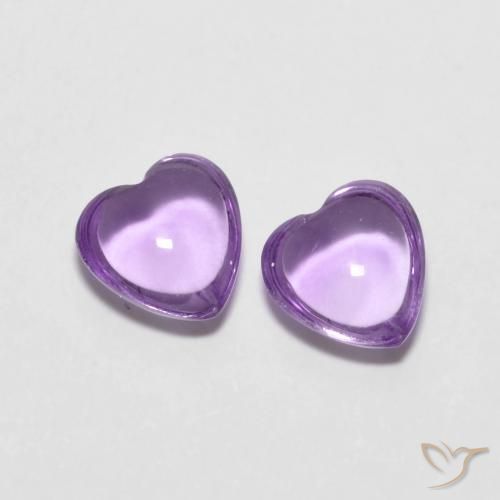 Shop natural 1.69ct Violet moyen Améthyste gems, Cœur, from Brésil at GemSelect. In stock, global shipping!