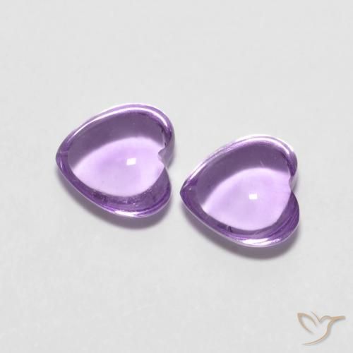Shop natural 1.69ct Violet moyen Améthyste gems, Cœur, from Brésil at GemSelect. In stock, global shipping!