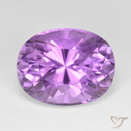 12.86ct Naturel Pourpre violacé moyen Améthyste, ovale, VVS-VS