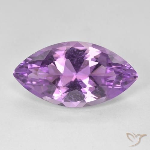 8.53ct Naturel Violet violacé Améthyste, Marquise, VVS