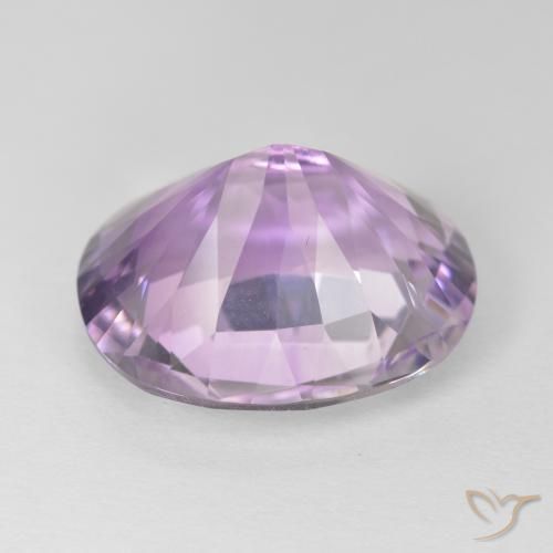 Améthyste Medium Light Purplish-Violet naturelle ovale, 9.17 ct, VS