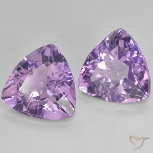 Shop natural 5.57ct Violet aubergine Améthyste gems, Trillion, from Brésil at GemSelect. In stock, global shipping!