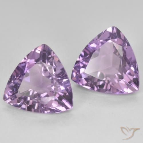 Shop natural 5.77ct Violet moyen Améthyste gems, Trillion, from Brésil at GemSelect. In stock, global shipping!