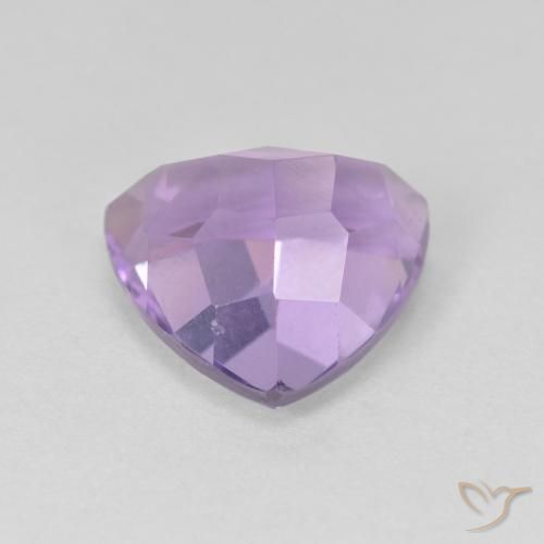 Améthyste Violet moyen naturelle Trillion, 3.28 ct, VS