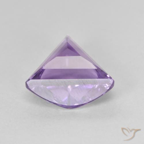 Améthyste Violet moyen naturelle Trillion, 3.05 ct, VVS-VS