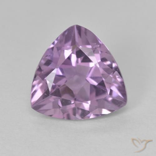 Améthyste Violet Rosâtre naturelle Trillion, 2.79 ct, VVS