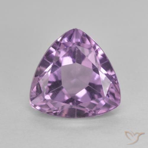 3.18ct Naturel Violet Rosâtre Améthyste, Trillion, VVS