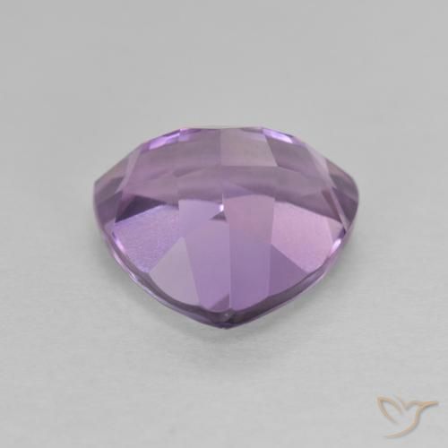 Améthyste Violet Rosâtre naturelle Trillion, 3.18 ct, VVS