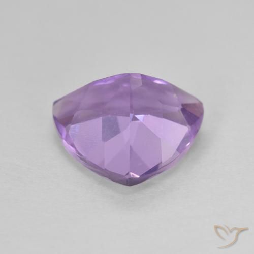 Améthyste Violet Rosâtre naturelle Trillion, 2.77 ct, VVS