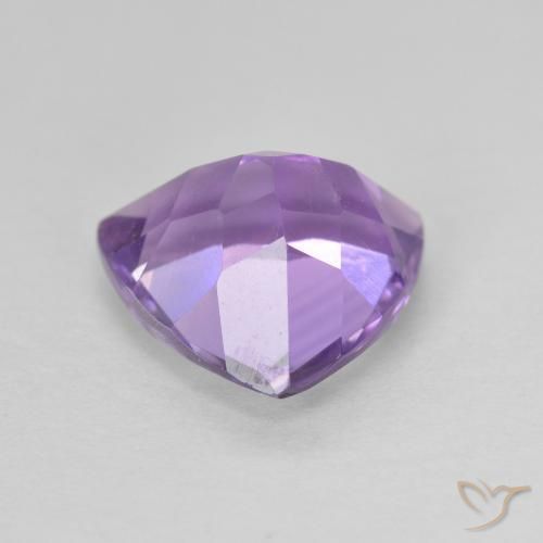 Améthyste Violet aubergine naturelle Trillion, 2.92 ct, VS