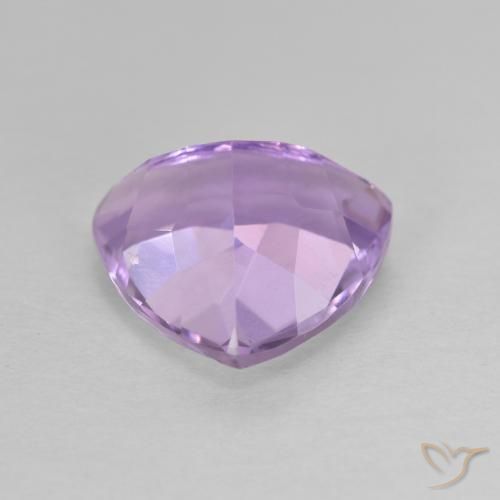 Améthyste Violet moyen naturelle Trillion, 2.90 ct, VS