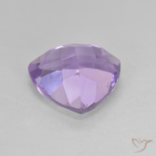 Améthyste Violet moyen naturelle Trillion, 2.98 ct, VS