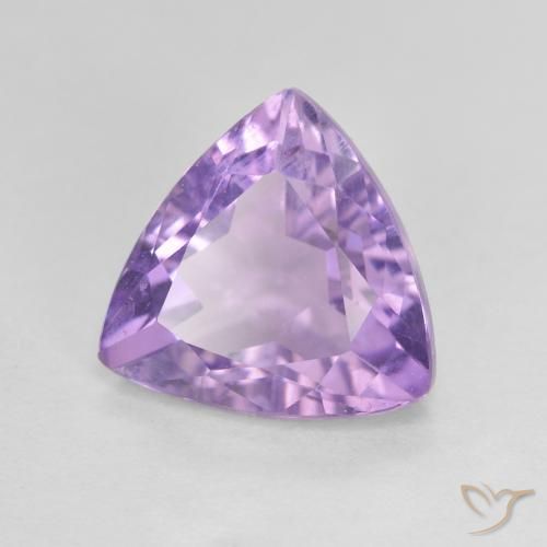 Améthyste Violet moyen naturelle Trillion, 2.80 ct, VVS-VS