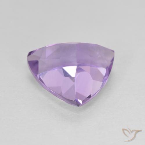Améthyste Violet moyen naturelle Trillion, 2.80 ct, VVS-VS