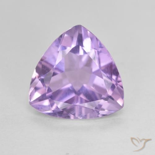 2.74ct Naturel Violet moyen Améthyste, Trillion, VVS-VS