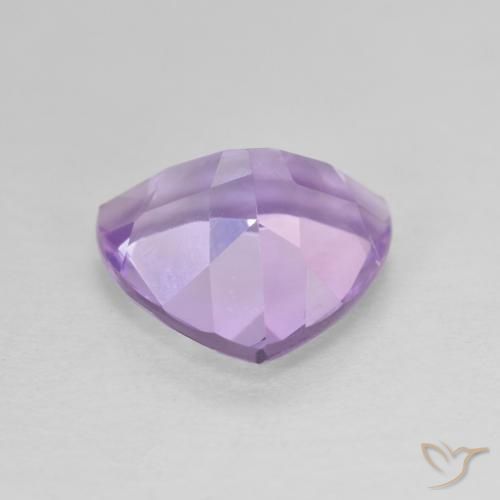Améthyste Violet moyen naturelle Trillion, 2.74 ct, VVS-VS
