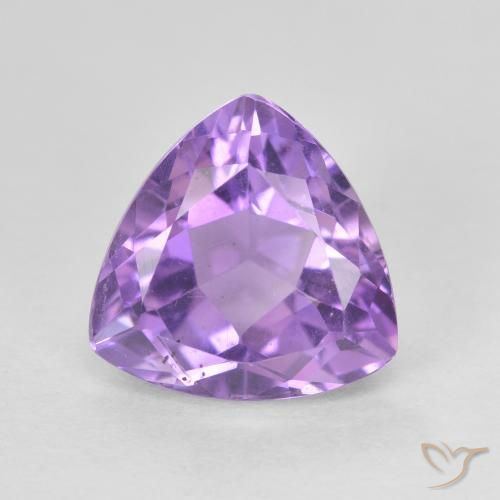 3.19ct Naturel Violet violacé Améthyste, Trillion, VVS-VS