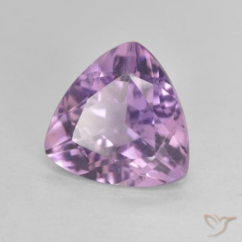 Améthyste Violet moyen naturelle Trillion, 2.80 ct, VVS-VS