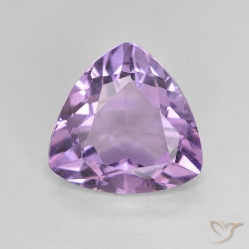 2.77ct Naturel Violet Iris Améthyste, Trillion, VVS-VS
