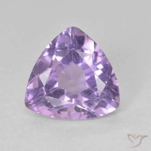 Améthyste Violet Iris naturelle Trillion, 2.78 ct, VVS-VS