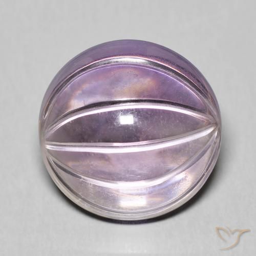 10.21ct Naturel Light-Medium Violet Améthyste, ovale, Transparent