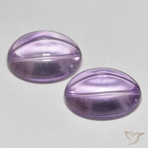 Shop natural 10.99ct Violet clair Améthyste gems, ovale, from Brésil at GemSelect. In stock, global shipping!