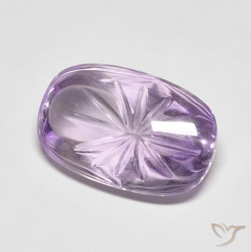 7.48ct Naturel Violet moyen Améthyste, ovale, Transparent