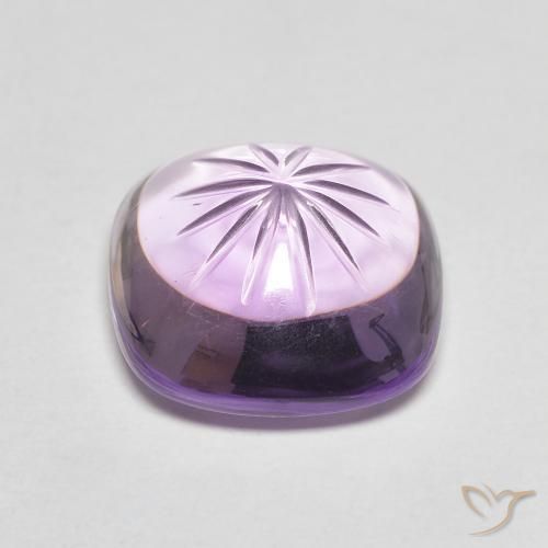 8.59ct Naturel Violet moyen Améthyste, Fantaisie, Transparent