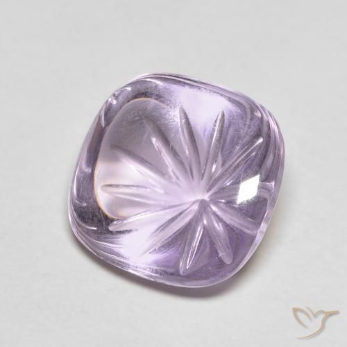 Améthyste Violet moyen naturelle Fantaisie, 7.08 ct, Transparent