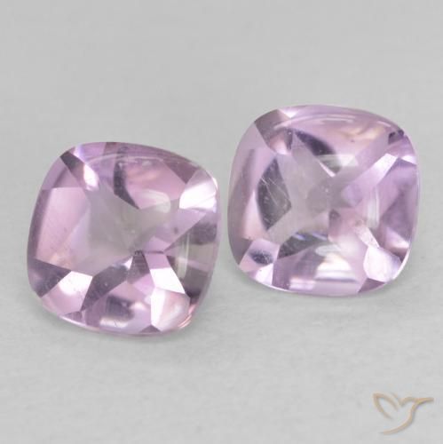 Shop natural 1.07ct Violet très clair Améthyste gems, Coussin, from Brésil at GemSelect. In stock, global shipping!