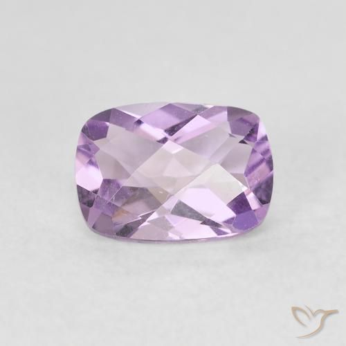 0.82ct Naturel Violet Iris Améthyste, Coussin, VVS
