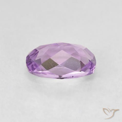 Améthyste Violet Iris naturelle Coussin, 0.82 ct, VVS