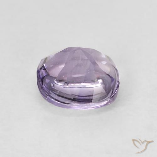 Améthyste Violet Rosâtre naturelle Coussin, 0.56 ct, Transparent