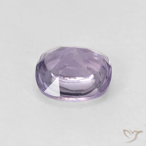 Améthyste Violet clair naturelle Coussin, 0.52 ct, Transparent
