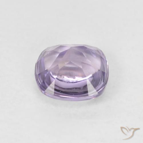 Améthyste Violet iris léger naturelle Coussin, 0.51 ct, Transparent