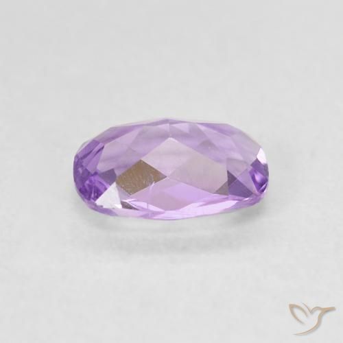 Améthyste Violet Rosâtre naturelle Coussin, 0.77 ct, VVS