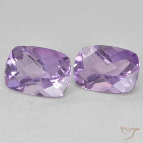 Shop natural 1.74ct Violet Rosâtre Améthyste gems, Coussin, from Brésil at GemSelect. In stock, global shipping!