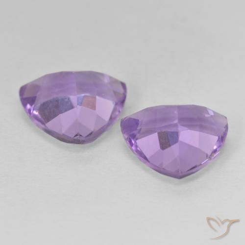 Shop natural 5.31ct Violet clair Améthyste gems, Trillion, from Brésil at GemSelect. In stock, global shipping!