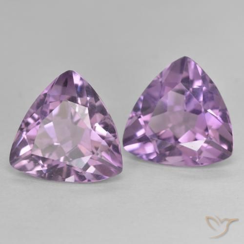 Shop natural 5.47ct Violet Rosâtre Améthyste gems, Trillion, from Brésil at GemSelect. In stock, global shipping!