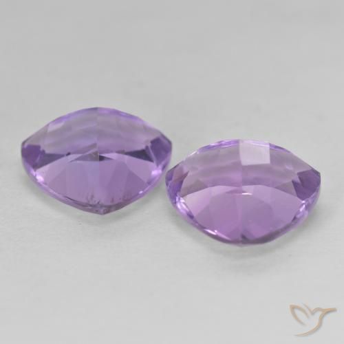 Shop natural 5.73ct Violet moyen Améthyste gems, Trillion, from Brésil at GemSelect. In stock, global shipping!