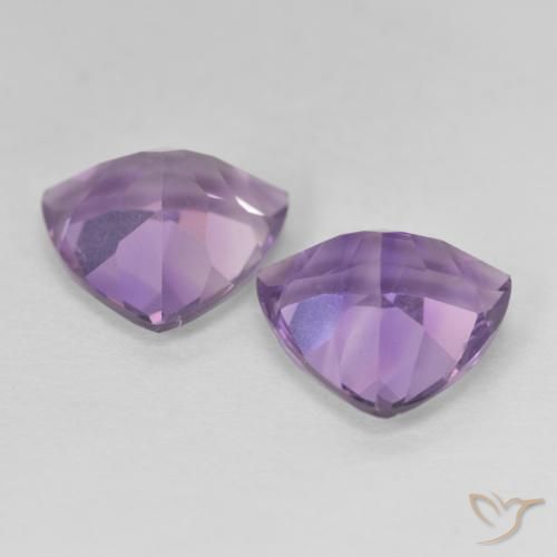 Shop natural 5.71ct Violet rose moyen Améthyste gems, Trillion, from Brésil at GemSelect. In stock, global shipping!