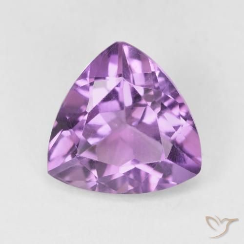 2.80ct Naturel Violet moyen Améthyste, Trillion, VVS-VS